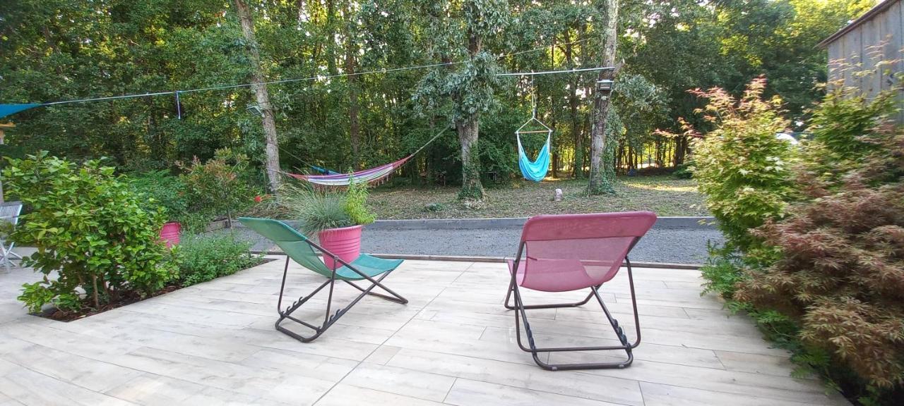 לה טיש Chambre Chez L'Habitant Avec Spa Et Petit-Dejeuner En Lisiere De Foret מראה חיצוני תמונה